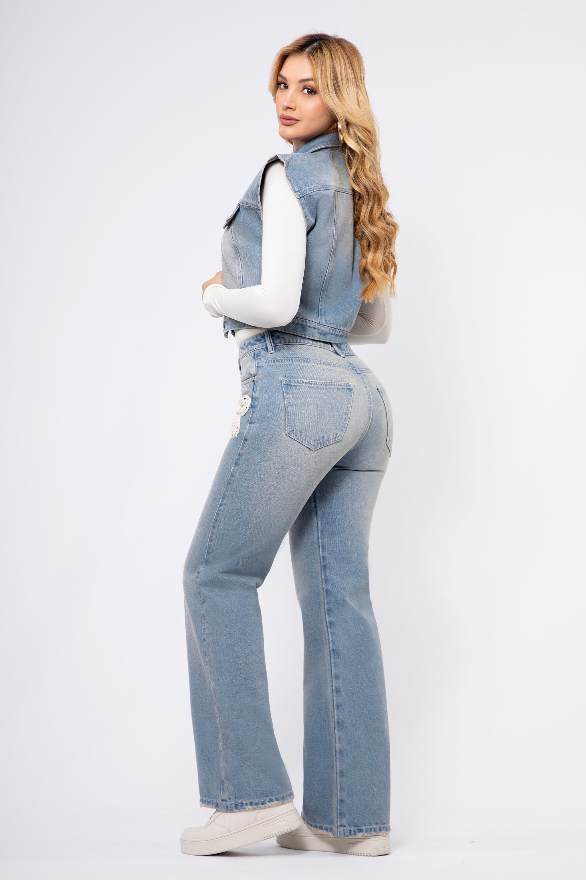 Ref Be 2710 Set en Denim