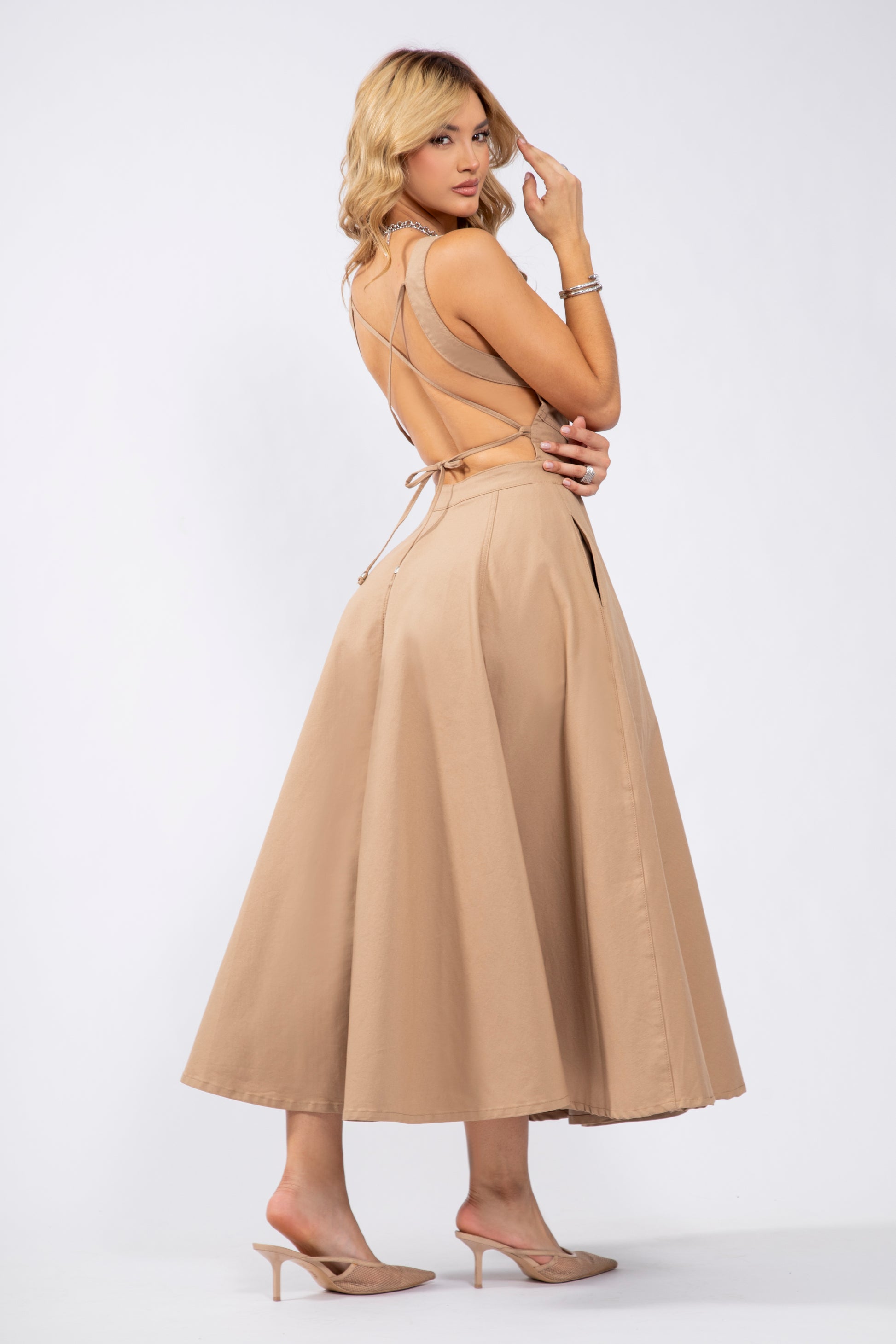 VESTIDO LARGO - UP FEMME