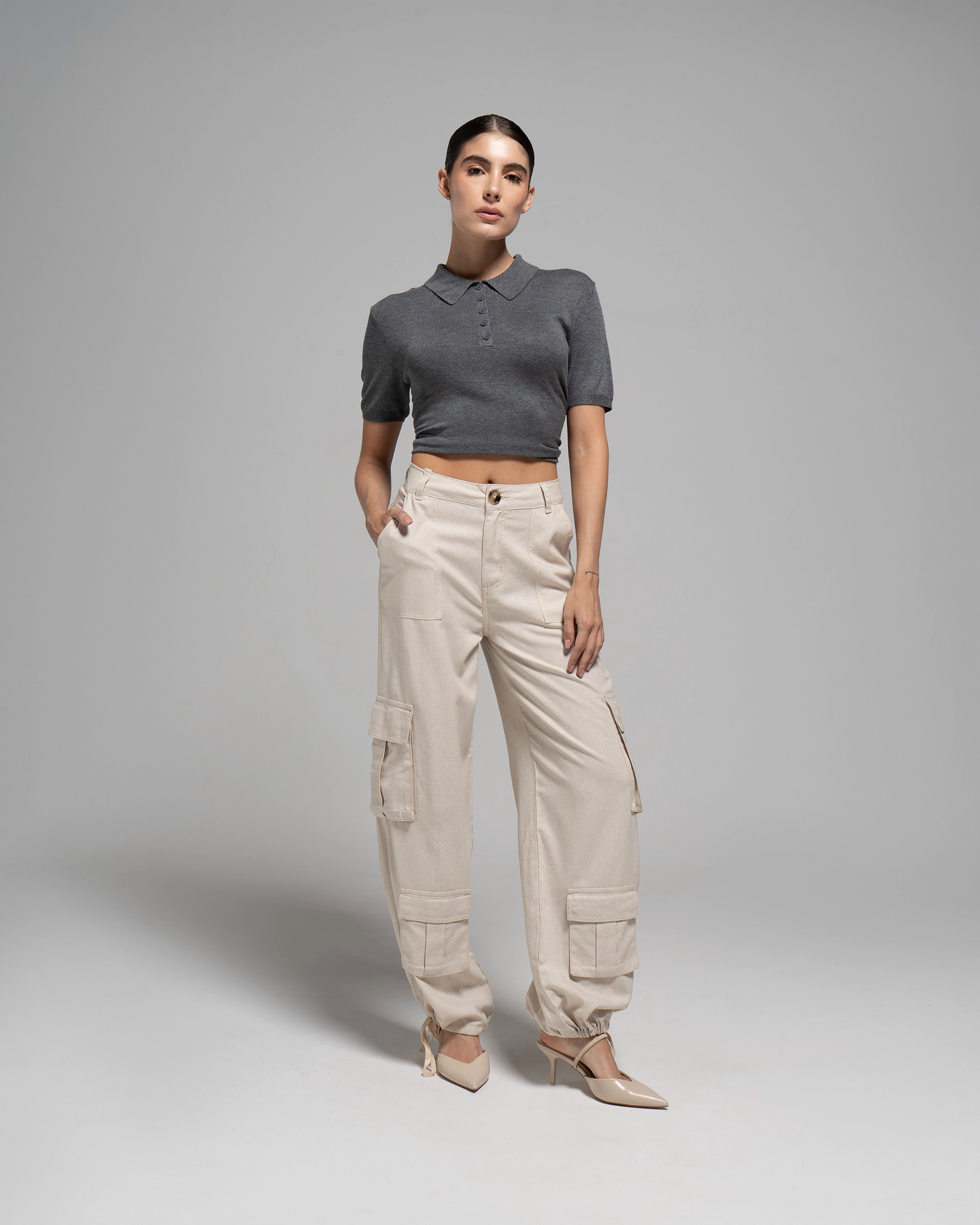 PANTALON EN LINO