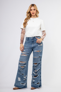 Ref Up 53028 Denim Wide Leg