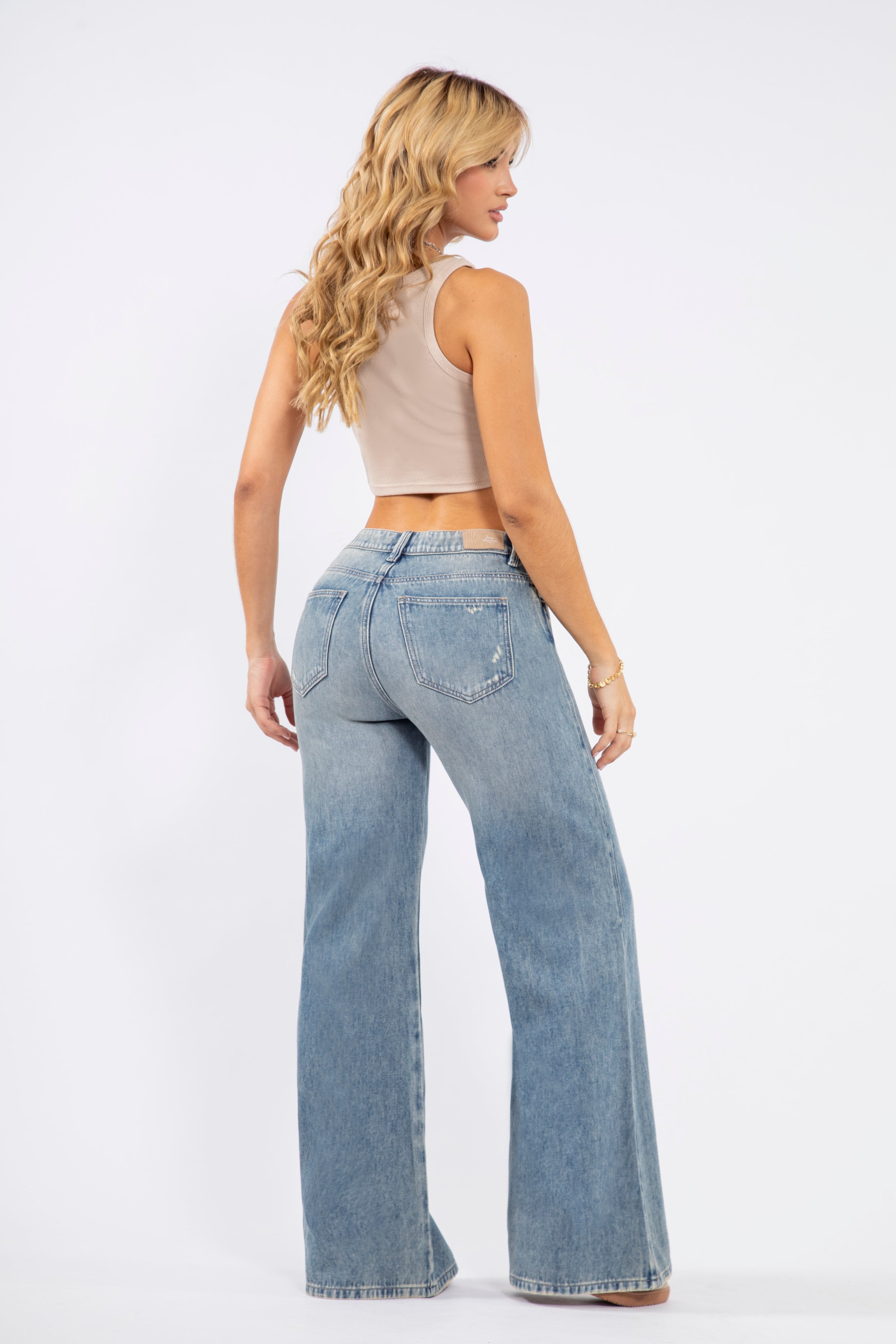 WIDE LEG JEANS